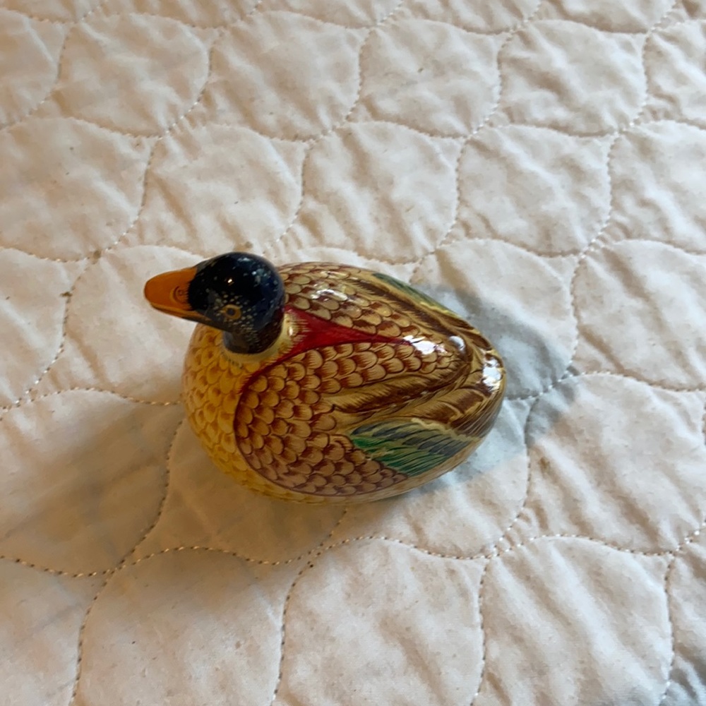 Hand painted box.